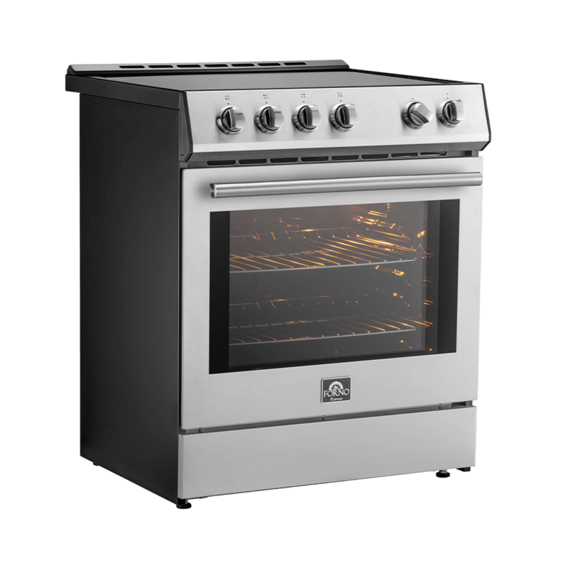 Forno LEONARDO Espresso 30" Electric Induction Range - FFSIN0982-30