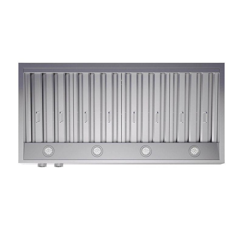 Forno BIAGIO 60″ Wall Mounted Range Hood Stainless Steel,1200 CFM - FRHWM5009-60
