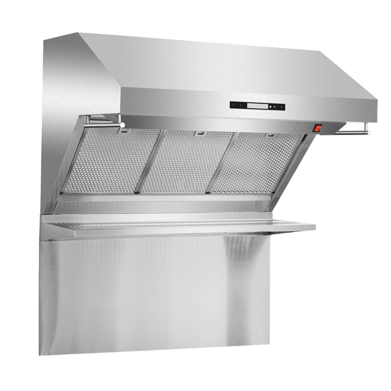 Forno SAVONA 36" Wall Mount Range Hood 1200 CFM with Backsplash - FRHWM5029-36HB