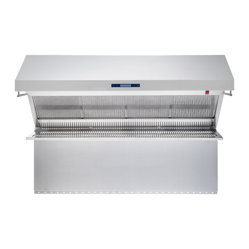 Forno SAVONA 60" Wall Mount Range Hood 1200 CFM with Backsplash - FRHWM5029-60HB
