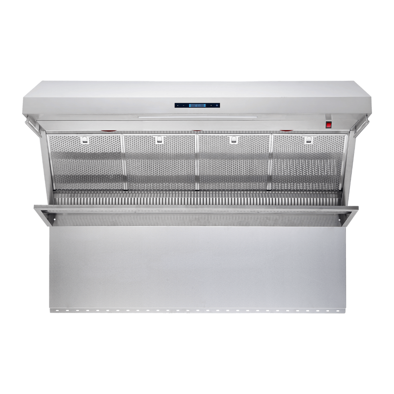 Forno SAVONA 60" Wall Mount Range Hood 1200 CFM with Backsplash - FRHWM5029-60HB