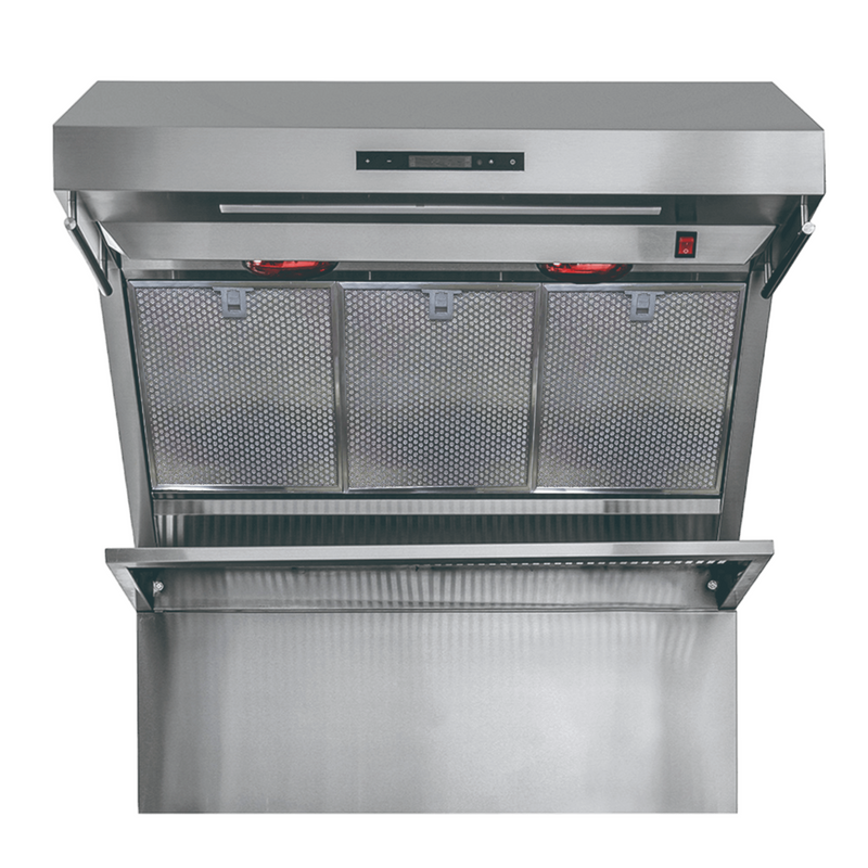 Forno SAVONA 36" Wall Mount Range Hood 1200 CFM with Backsplash - FRHWM5029-36HB