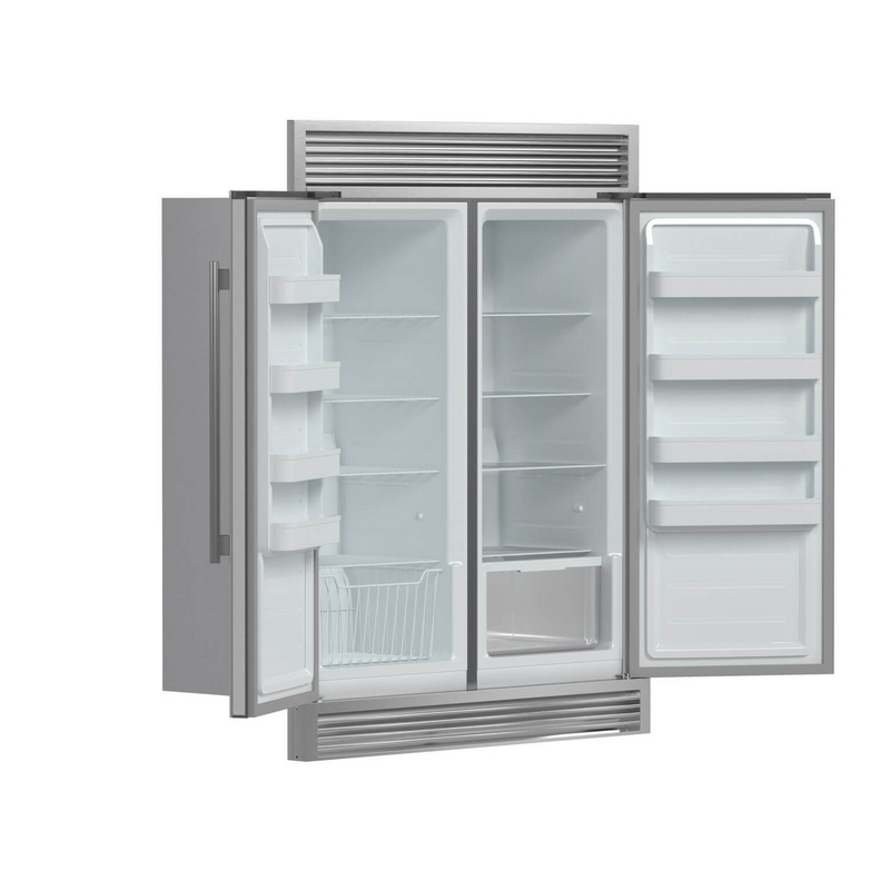 Forno RIZZUTO 2-Piece 56" Convertible Refrigerator 27.6 cu.ft - FFFFD1933-60S