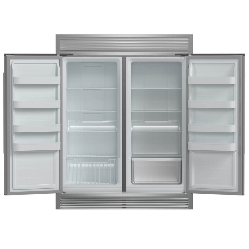 Forno RIZZUTO 2-Piece 56" Convertible Refrigerator 27.6 cu.ft - FFFFD1933-60S