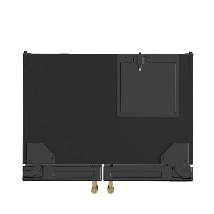 Forno SALERNO 33" Side-by-Side 15.6 cu.ft. Black Refrigerator - FFRBI1805-33BLK