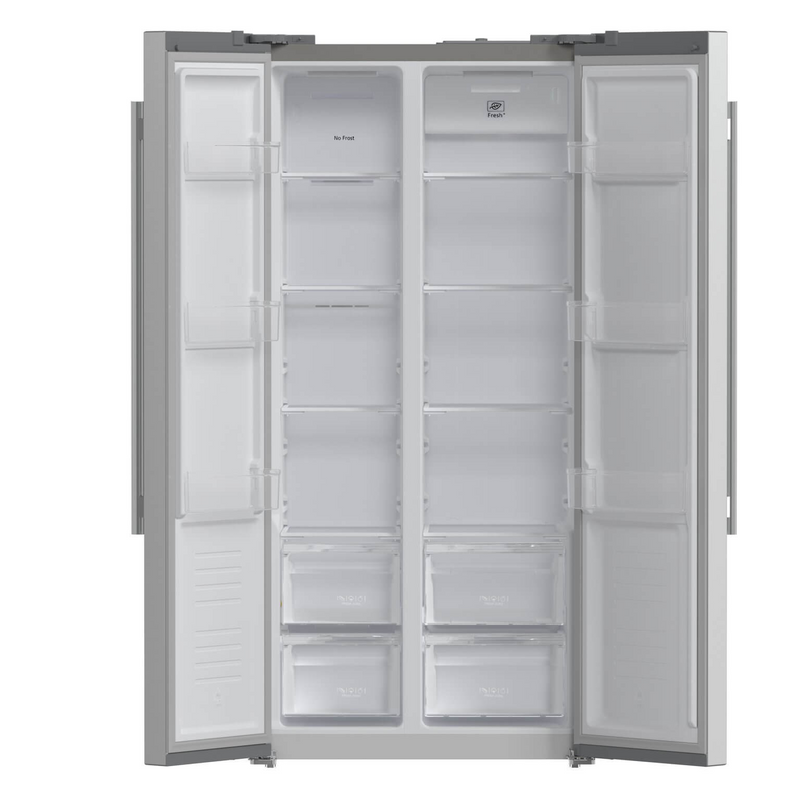 Forno SALERNO 33" Side-by-side 15.6 cu.ft. Stainless Steel Refrigerator - FFRBI1805-33SB