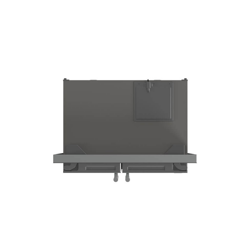 Forno SALERNO 33" Built-in 15.6 cu.ft. Stainless Steel Refrigerator with Modern Grill Trim - FFRBI1805-37MG