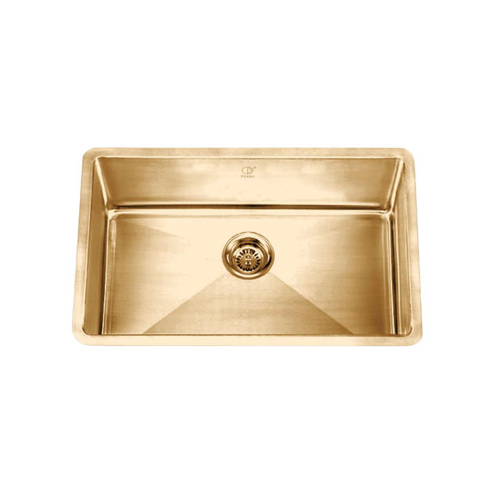 Pearl NALA-ER Single Bowl Undermount Kitchen Sink - GBSCG3018C