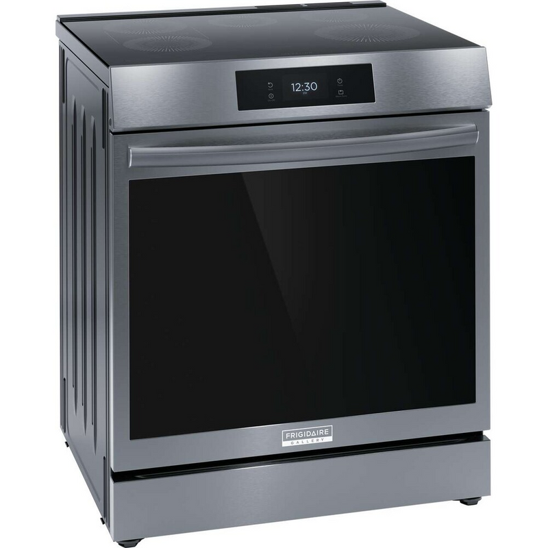 Frigidaire Gallery 30" Front Control Induction Range with Total Convection GCFI306CBD