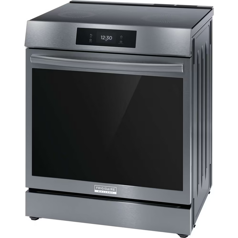 Frigidaire Gallery 30" Front Control Induction Range with Total Convection GCFI306CBD