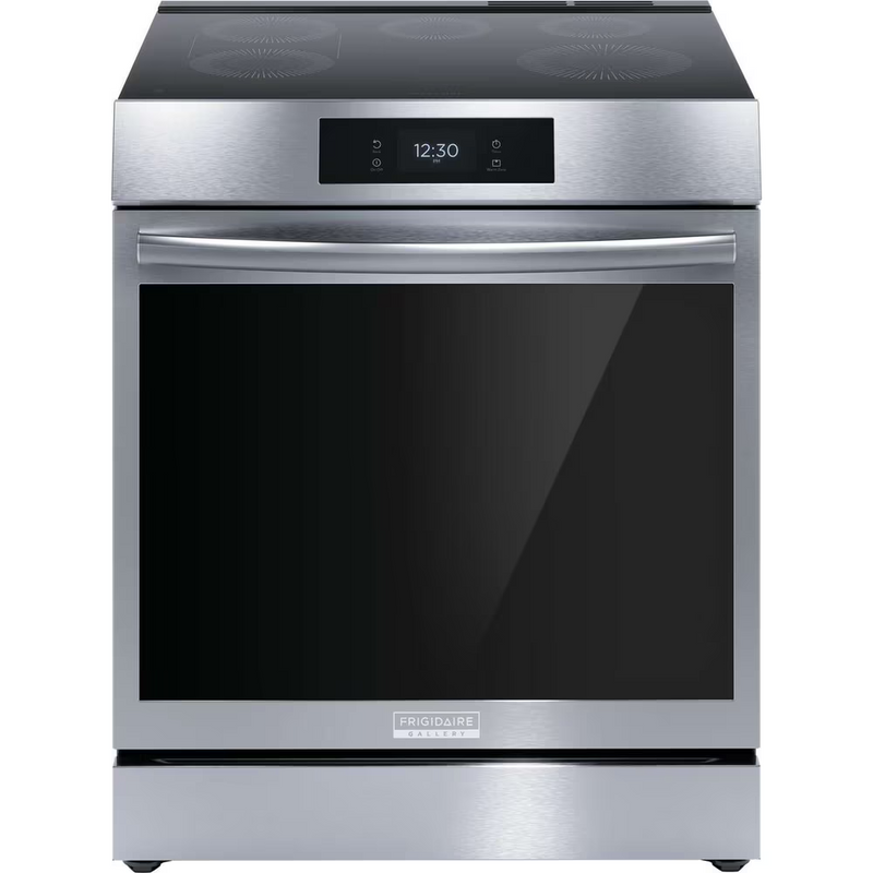 Frigidaire Gallery 30" Front Control Induction Range with Total Convection GCFI306CBF