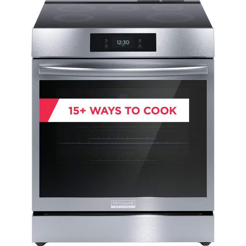 Frigidaire Gallery 30" Front Control Induction Range with Total Convection GCFI306CBF