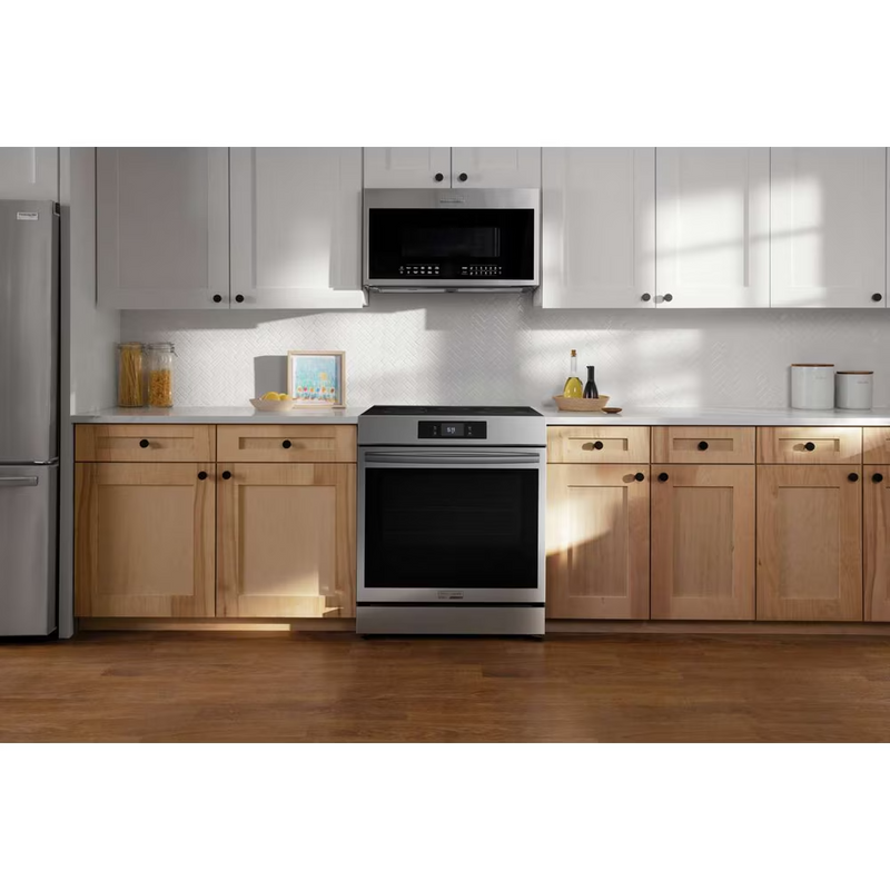 Frigidaire Gallery 30" Front Control Induction Range with Total Convection GCFI306CBF