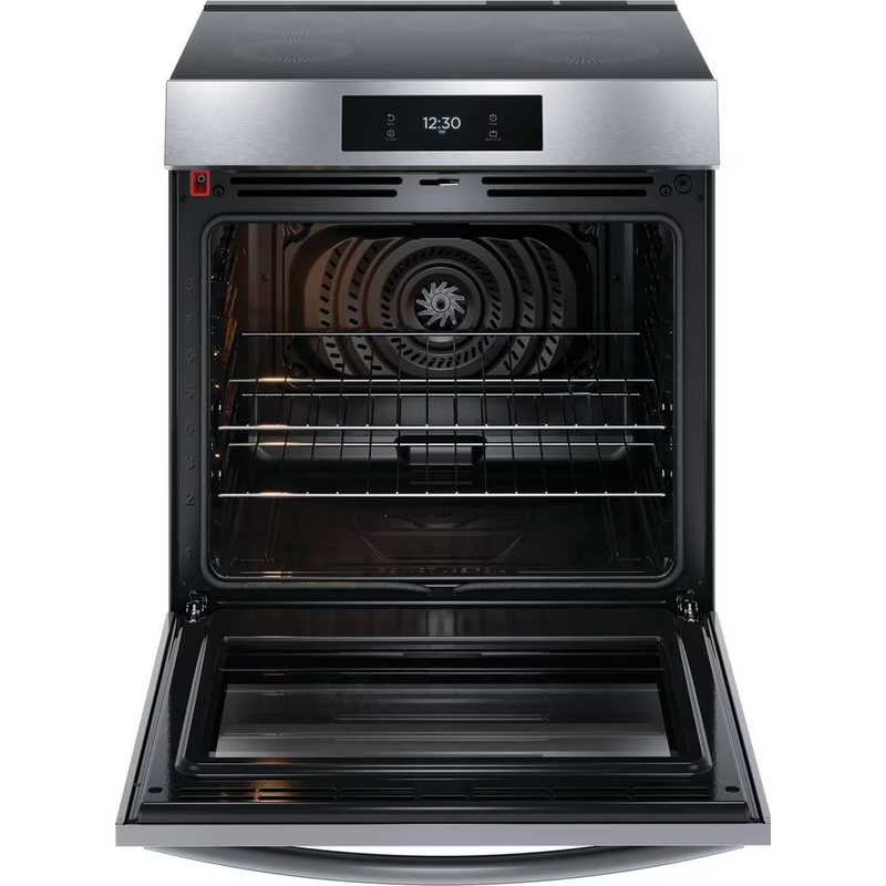 Frigidaire Gallery 30" Front Control Induction Range with Total Convection GCFI306CBF