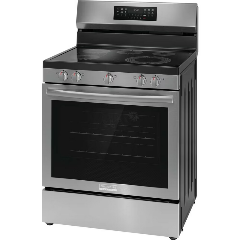 Frigidaire Gallery 30" Rear Control Electric Range with Total Convection GCRE306CBF
