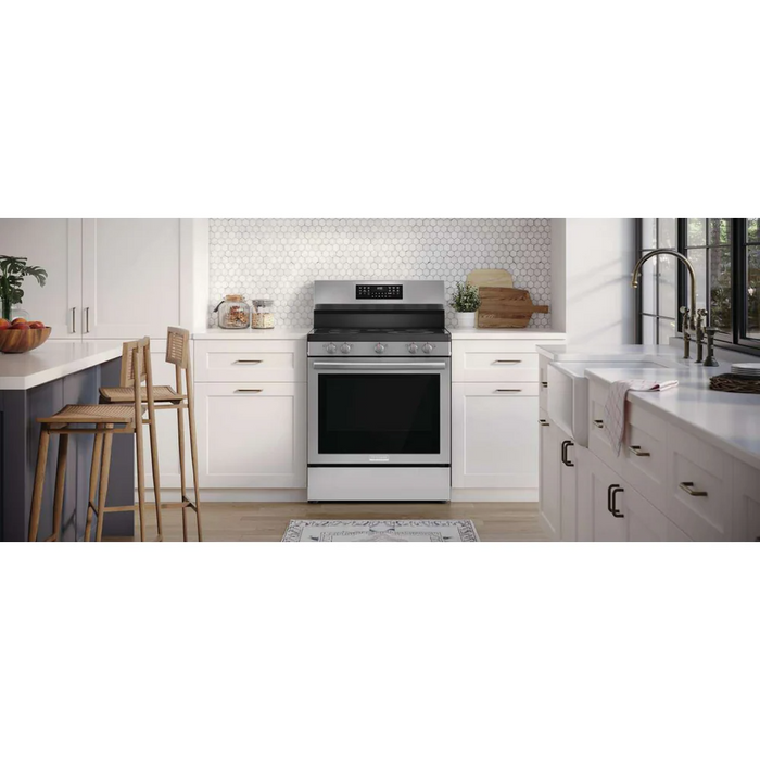 Frigidaire Gallery 30" Rear Control Electric Range with Total Convection GCRE306CBF