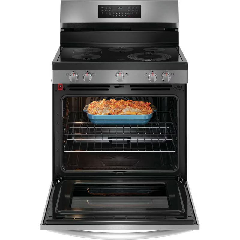 Frigidaire Gallery 30" Rear Control Electric Range with Total Convection GCRE306CBF