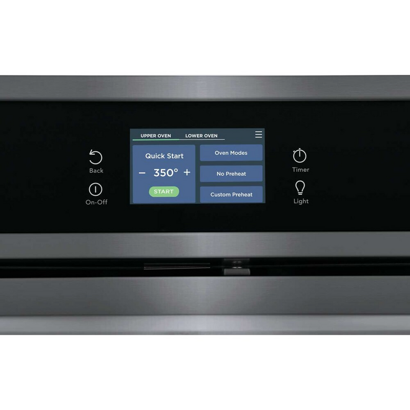 Frigidaire Gallery 30" Double Electric Wall Oven with Total Convection GCWD3067AD