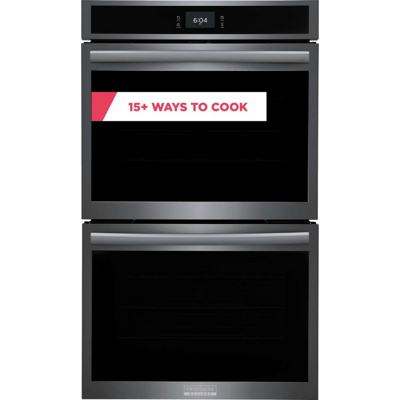 Frigidaire Gallery 30" Double Electric Wall Oven with Total Convection GCWD3067AD