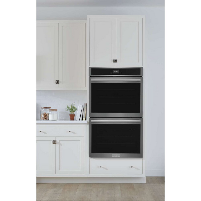 Frigidaire Gallery 30" Double Electric Wall Oven with Total Convection GCWD3067AD
