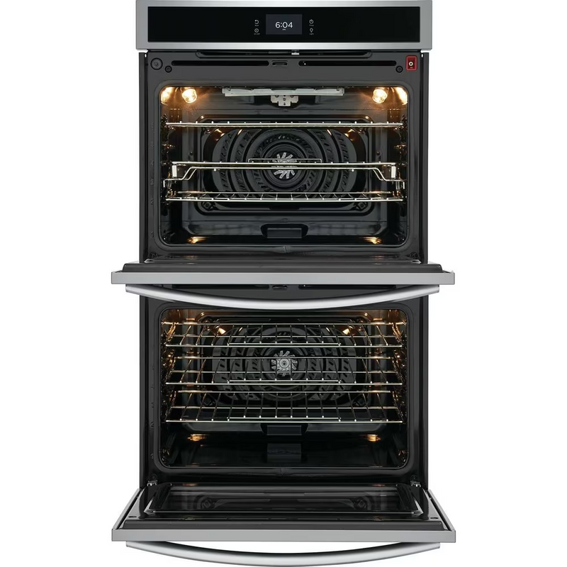 Frigidaire Gallery 30" Double Electric Wall Oven with Total Convection GCWD3067AF