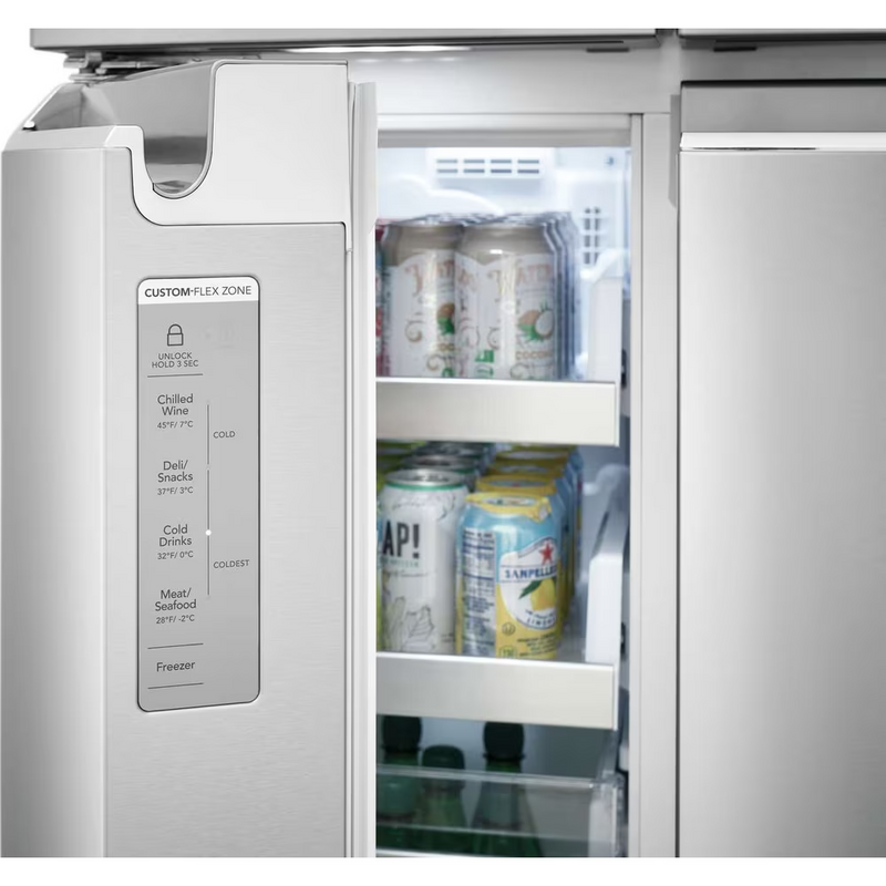 Frigidaire Gallery 36" 21.5 Cu. Ft. Counter-Depth 4-Door Refrigerator GRQC2255BF