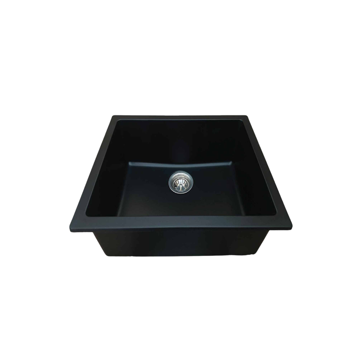 Pearl VERTU-S NuGranite Single Bowl Undermount Kitchen Sink