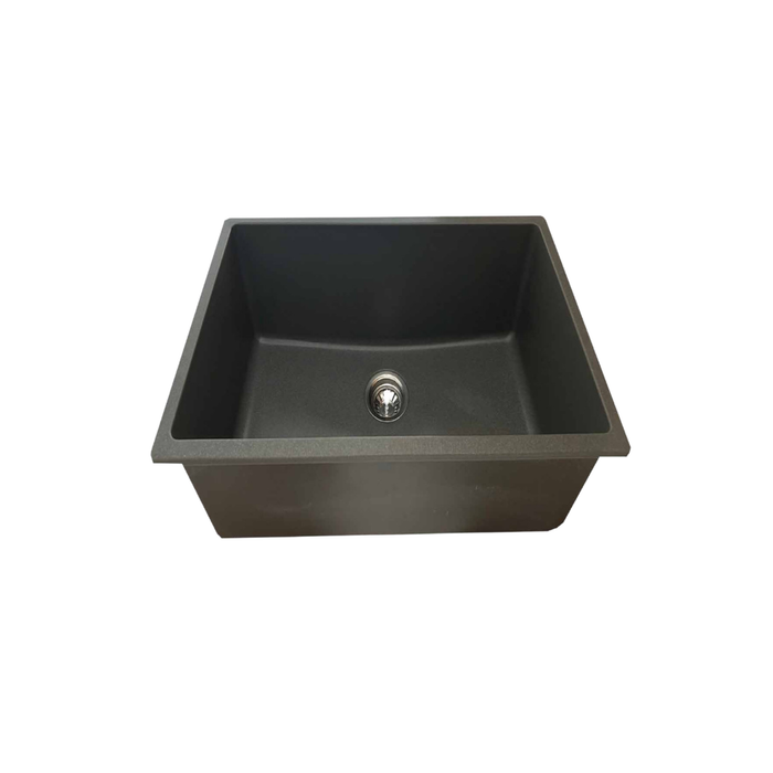 Pearl VERTU-S NuGranite Single Bowl Undermount Kitchen Sink