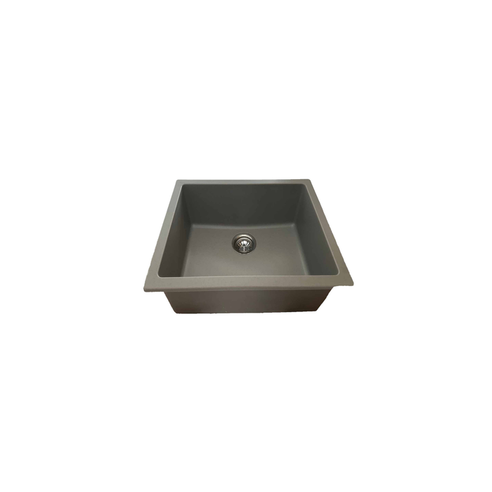 Pearl VERTU-S NuGranite Single Bowl Undermount Kitchen Sink