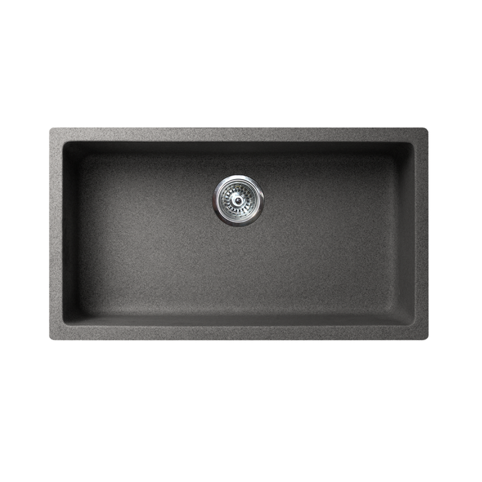 Pearl VERTU-M NuGranite Single Bowl Undermount Kitchen Sink
