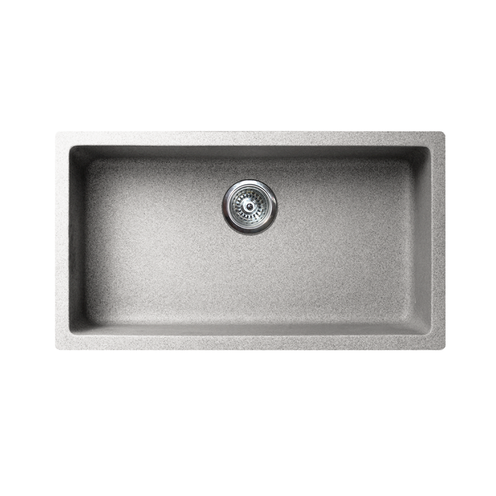 Pearl VERTU-M NuGranite Single Bowl Undermount Kitchen Sink