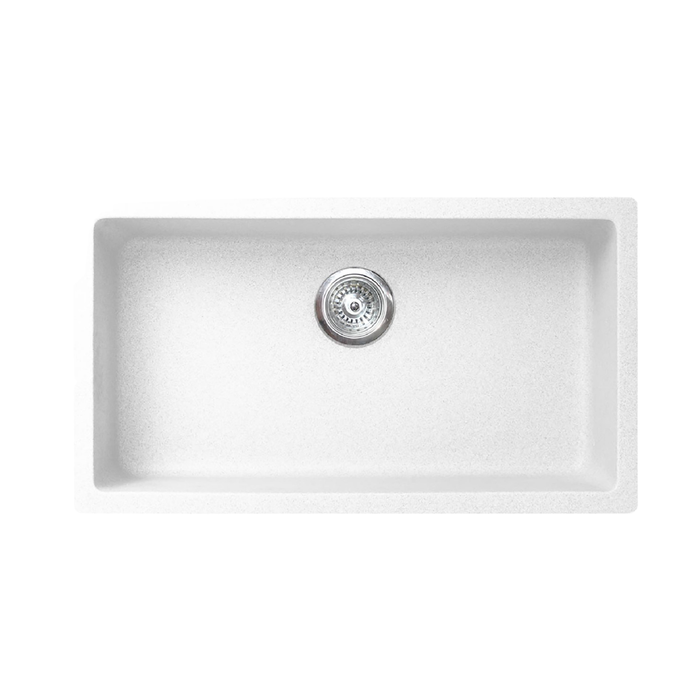 Pearl VERTU-M NuGranite Single Bowl Undermount Kitchen Sink
