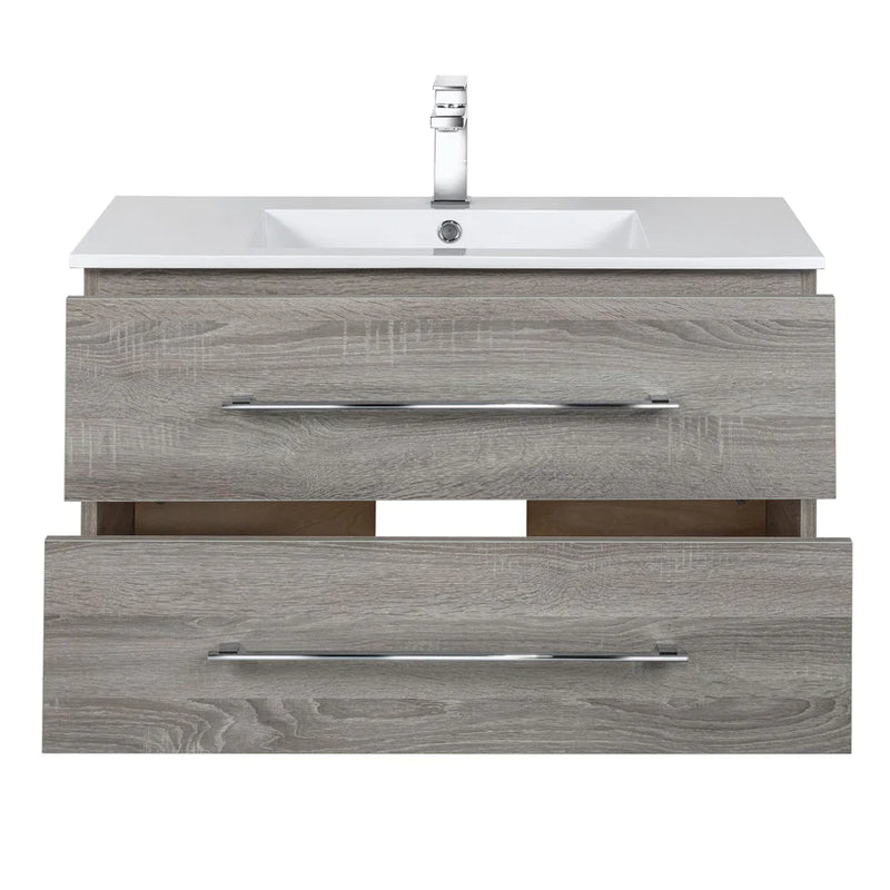Cutler Kato 36” Organic Wall Mount Vanity FV DORATO36