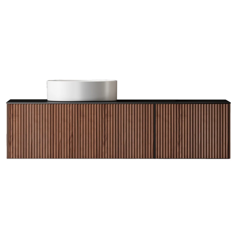 Agua Canada INGRID-48-NV08 48" Suspended Vanity 2 Drawer Wood Slat