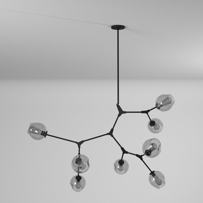 Artcraft Lighting Organic 8-Light Chandelier JA14028BK