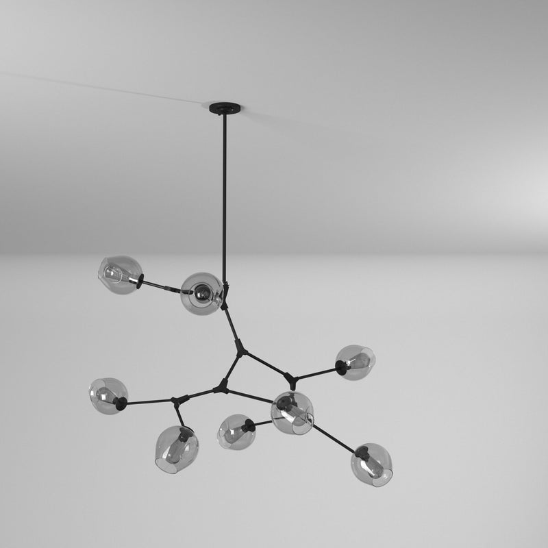 Artcraft Lighting Organic 8-Light Chandelier JA14028BK
