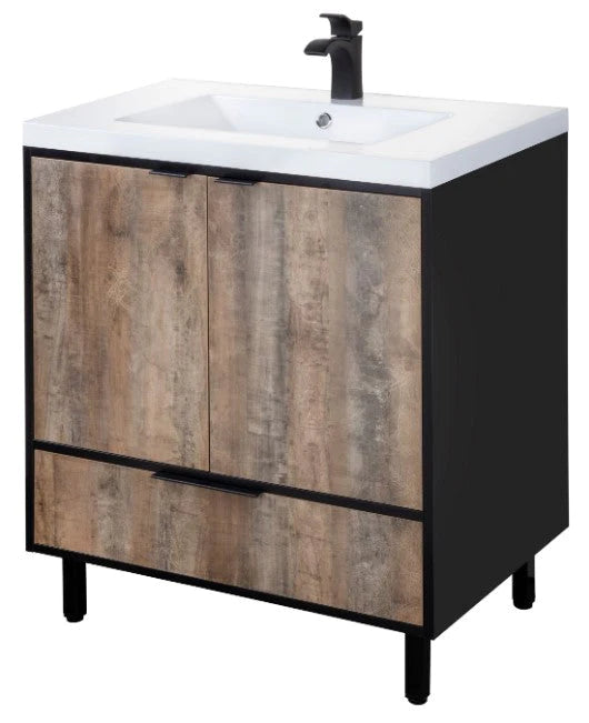 Cutler London 36” Whisky Freestanding Vanity LCWSKBLK36