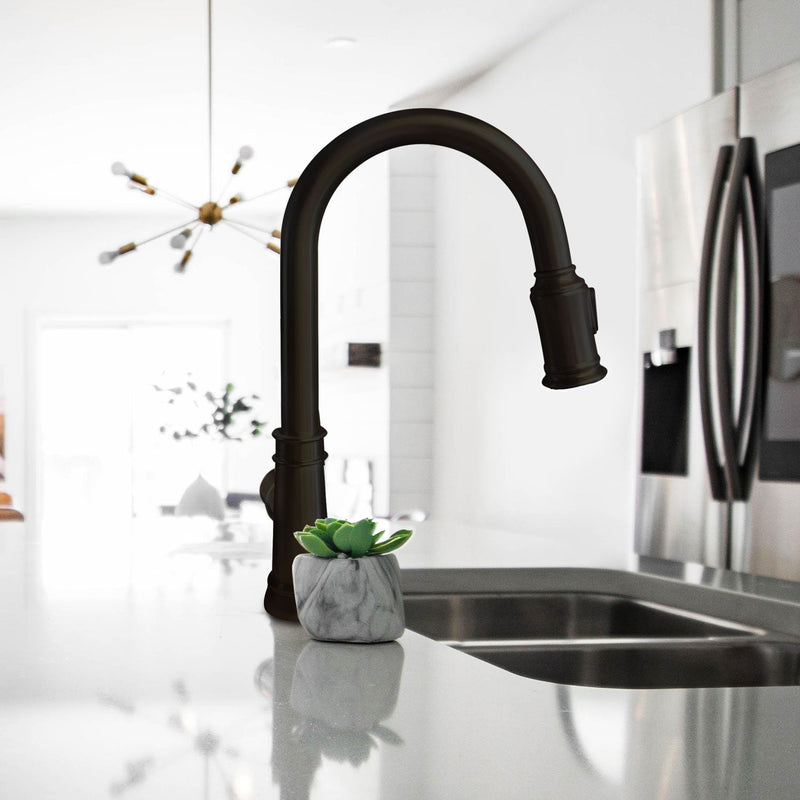 Agua Canada MONACO Pull Out Kitchen Faucet & Dual Spray