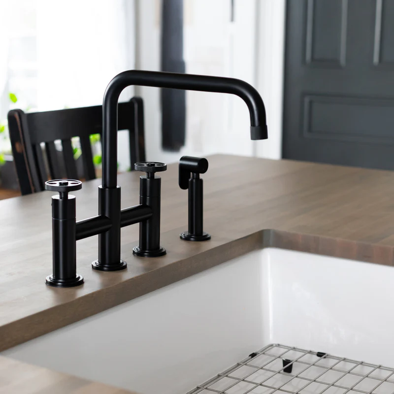 Agua Canada MONTI Sink Faucet With Shattaf