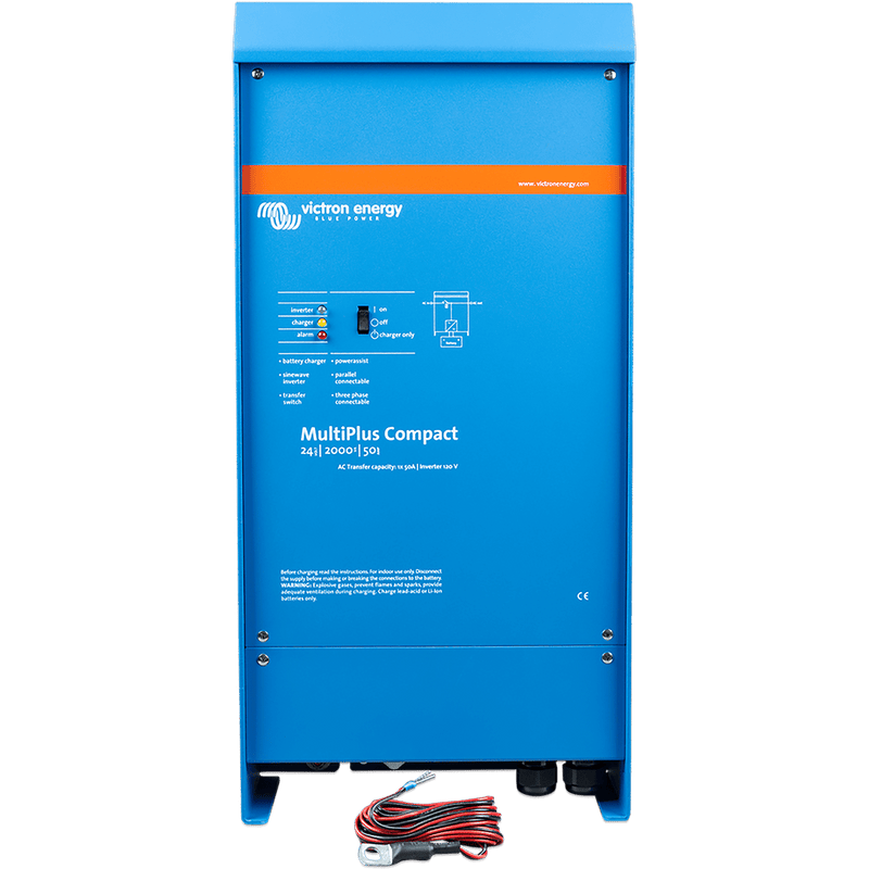 Victron Multiplus Compact 24V 2000W Inverter with built-in 50A Charger - CMP242200100