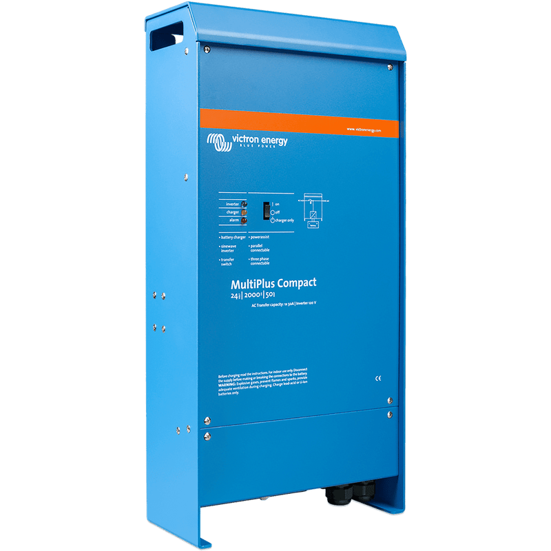 Victron Multiplus Compact 24V 2000W Inverter with built-in 50A Charger - CMP242200100