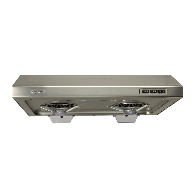 Cyclone 30" Classic Collection 680 CFM White Undermount Range Hood - NA940DW