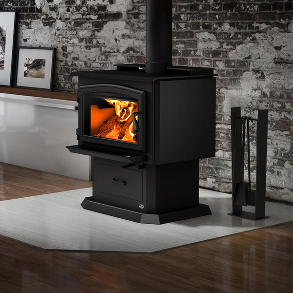 Osburn 2000 Wood Burning Stove With Blower — Rise