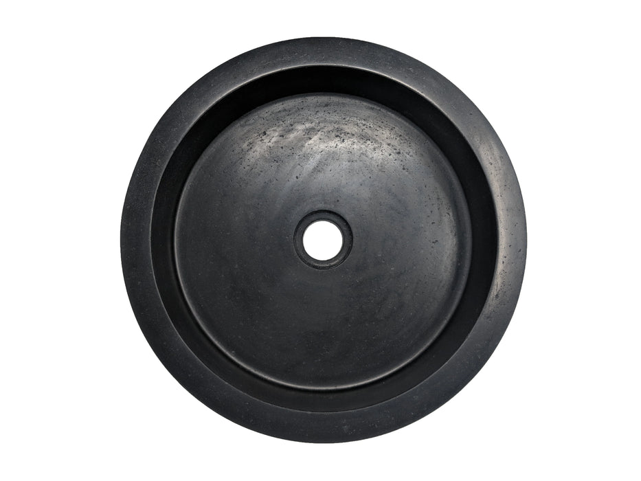 Agua Canada PANDOR-S5 15’’X15’’ Round Granite Vessel Sink