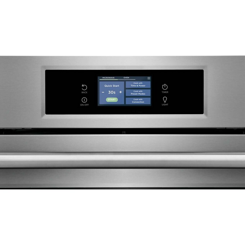 Frigidaire Professional 30" Electric Wall Oven and Microwave Combination with Total Convection PCWM3080AF