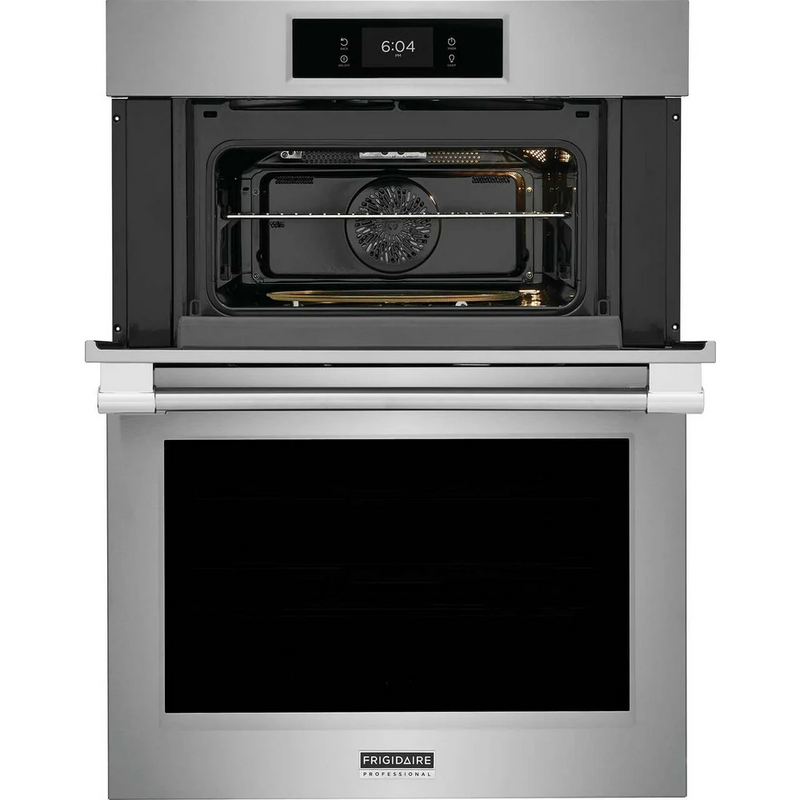 Frigidaire Professional 30" Electric Wall Oven and Microwave Combination with Total Convection PCWM3080AF
