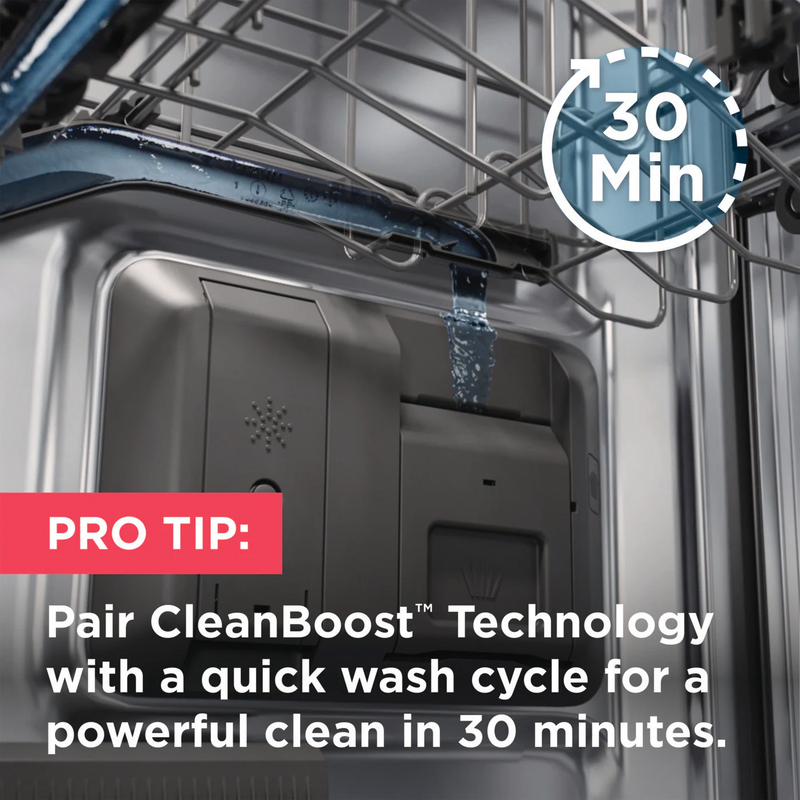 Frigidaire Professional 24'' Stainless Steel Tub Built-In Dishwasher with CleanBoost PDSH4816AF