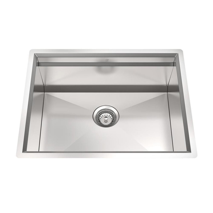 Pearl CUVI - METRO - 16 Gauge Undermount Single Bowl Stainless Steel Kitchen Sink System - GQV2419C
