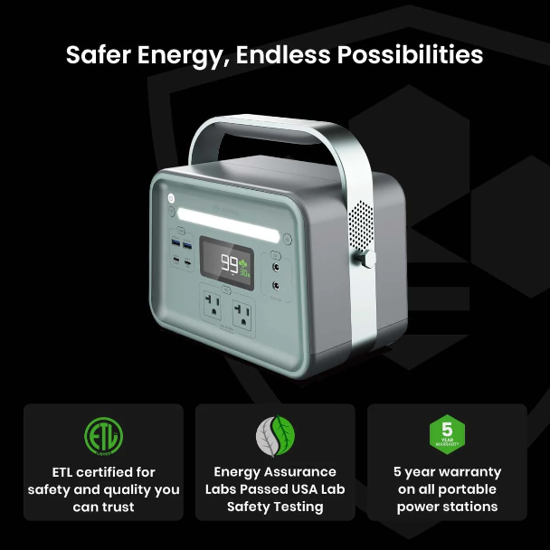 Yoshino B330 Solid-State Portable Power Station - 330W | 241Wh - DTA-B330 SST