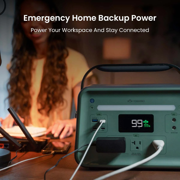 Yoshino B660 Solid-State Portable Power Station - 660W | 602Wh - DTA-B660 SST